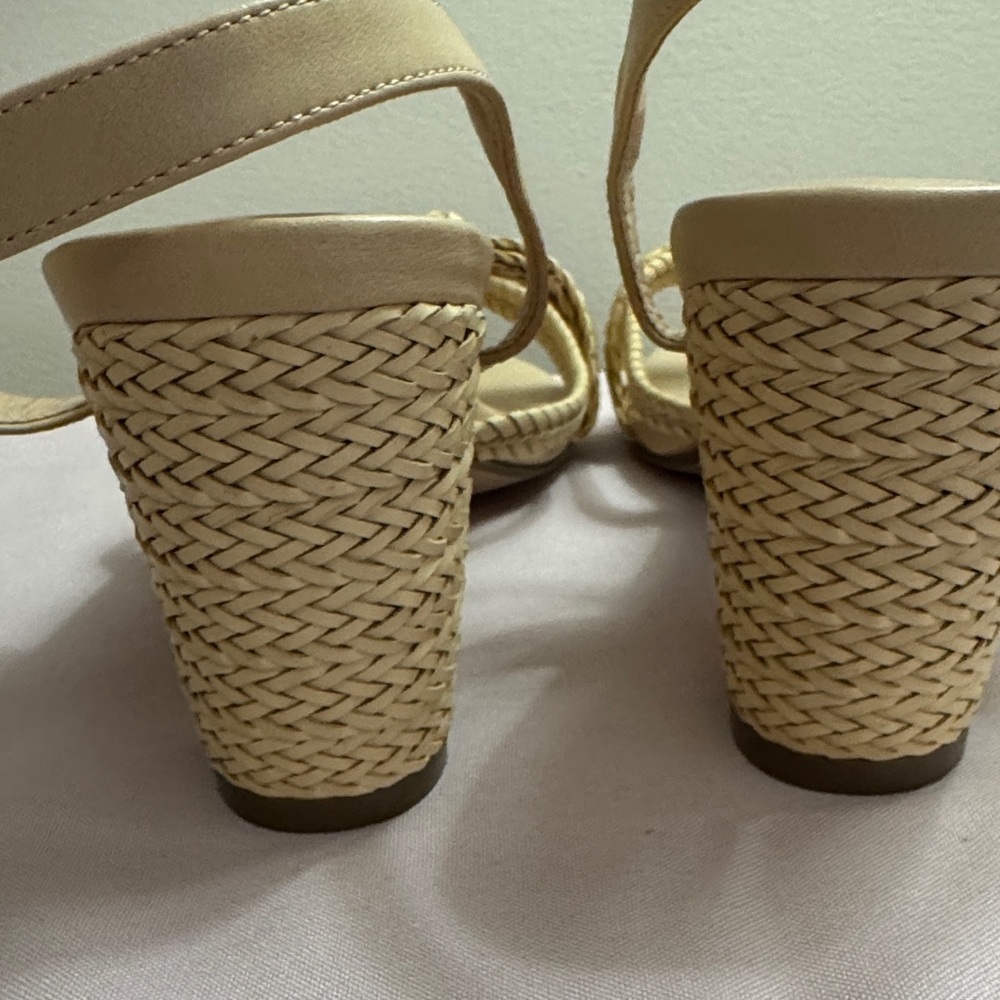 City Chic Women's Tan Braided Sandals FREEDOM size 13 (44) - Picture 4 of 7